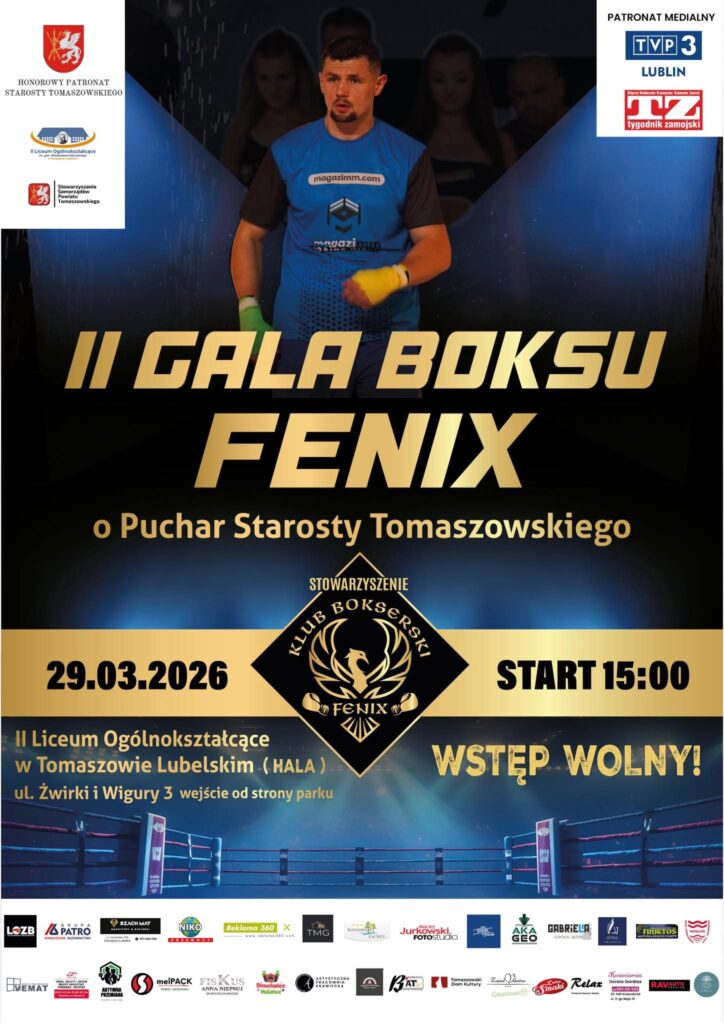 Końcowe zestawienie II gali boksu fenix