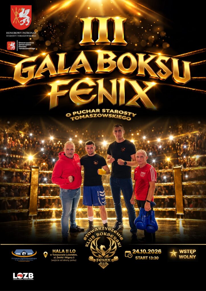 PLAKAT III GALI BOKSU FENIX